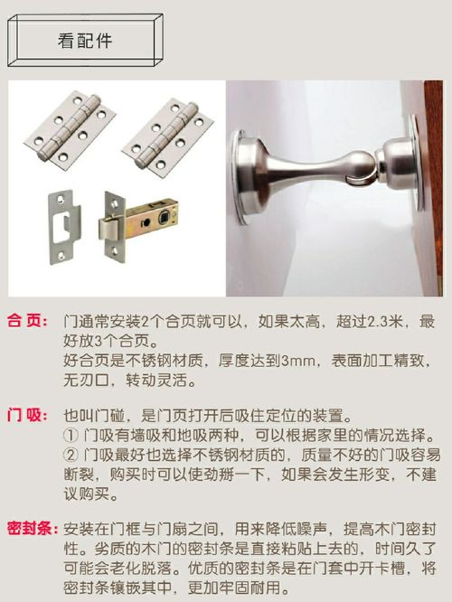 5种装修常用木门优缺点及木门配件介绍,看了不再被坑